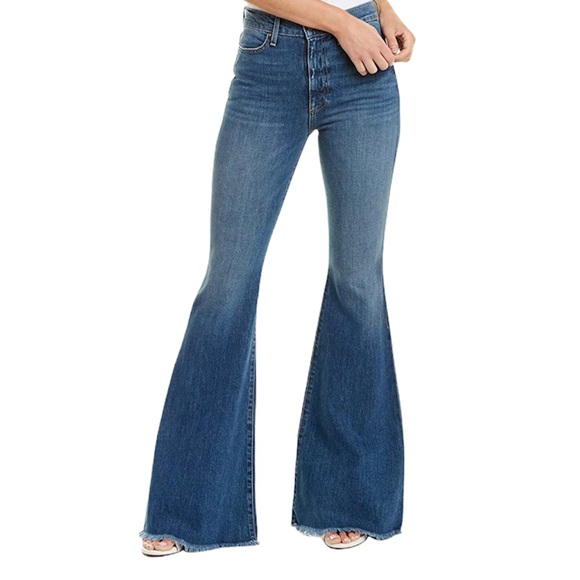 Alice + Olivia Denim - Alice + Olivia Fools Errand High-Rise Bell Cut